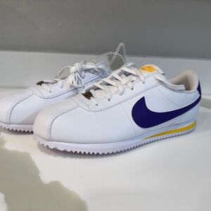 Nike Cortez Lakers Youth